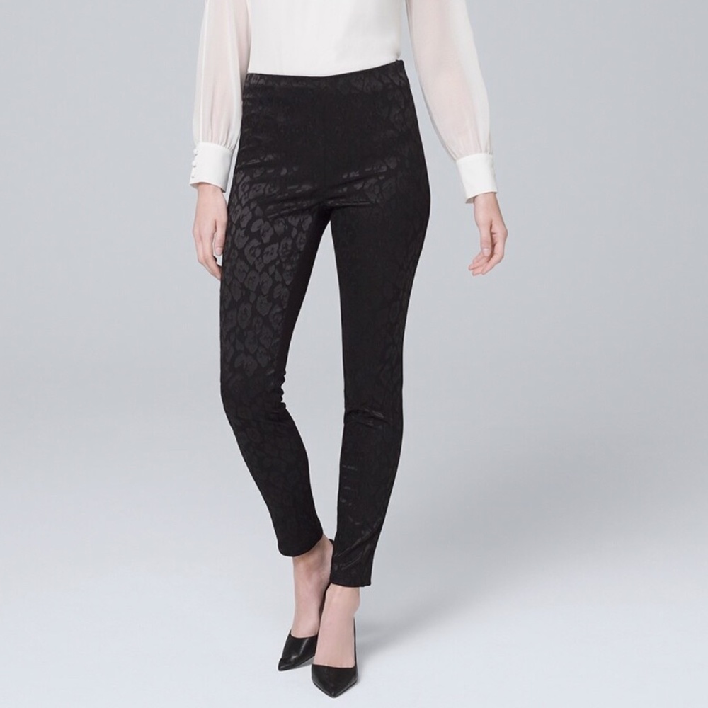 NWT White House Black Market Leopard Pants